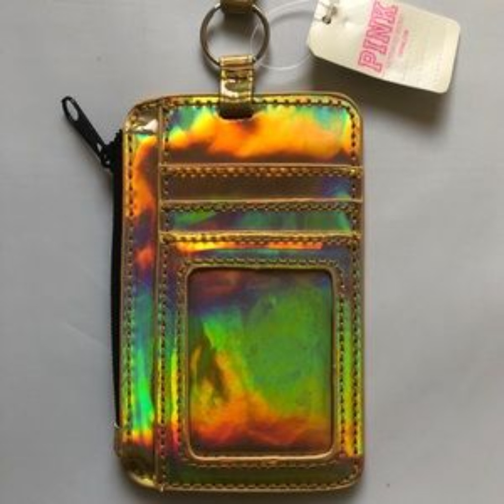 🆕📿 VS PINK ID Holder & Lanyard Muti Colored 📿🆕 - Picture 4 of 5